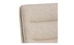 Barhocker Anita in der Farbe Beige Detailaufnahme