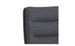 Barhocker Anita in der Farbe Dunkelgrau Detailaufnahme