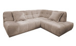 Wohnlandschaft Isola in der Farbe Beige-braun