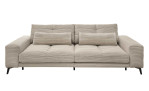 Big Sofa Husum, Stoff in Stoff, Cord Optik, inklusive 2 Nierenkissen