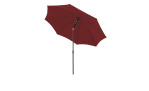 Sonnenschirm Active Green Edition Ausführung Bordeaux und Gestell in Anthrazit