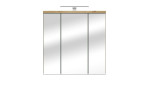 Spiegelschrank mit 3 Türen, Frontansicht