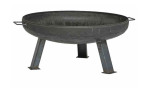 Feuerschale XXL aus Stahl in Anthrazit