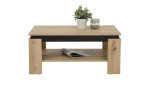Couchtisch Torsten im Dekor Artisan Eiche, Frontansicht