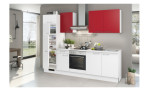artego Küche Turin Turin Alpinweiss Signalrot