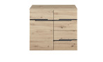 Kommode Melanie im Dekor Artisan Eiche / Graphit