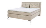 Boxspringbett Cher in der Farbe Beige