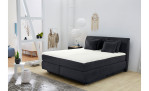 Boxspringbett Carla Mix in der Farbe Schwarz