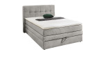 Boxspringbett Antonia de Luxe in der Farbe Hellgrau