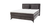 Boxspringbett Kaprun Mix in der Farbe dunkelgrau