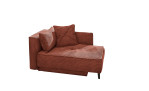 Schlafsofa Ravensburg in der Farbe Rostrot