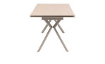 Ausziehtisch Xenia Travertin von Kare in Beige aus Steinzeug