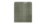 Kommode Couleur in der Farbe Olivgrün, von vorne