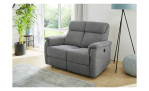 Sofa 3-Sitz Alana, in dem Stoff Chenille grau, Millieubild