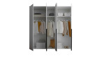 Kleiderschrank 5-türig