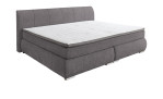 Boxspringbett Family, in der Farbausführung Anthrazit