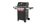 Gasgrill Spirit E-335-GBS von Weber, auf Rollen, Gussrost porzellanemailliert, Seitenansicht