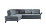 Basis-Ecksofa Westminister in der Farbe Blau