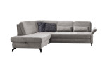 Basis-Ecksofa Westminister in der Farbe Stell
