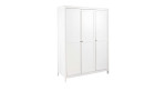 Kleiderschrank Cindy in der Farbe weiß