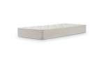 Federkernmatratze Easydream TFK 5230: weiß, rechteckig, gesteppte Oberseite, rautenförmige Seiten, 23 cm hoch für hohen Komfort.