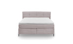 Boxspringbett set one Fairfield in der Farbe rosa, Frontansicht