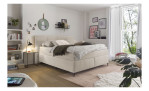 Boxspringbett set one Fairfield in der Farbe beige, in einem Raum stehend