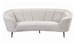 Sofa 3-sitzig Bologna in der Farbe creme