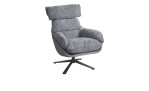 Relaxsessel Nantes mit grauem Bezug aus Webstoff