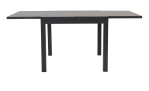Gartentisch ausziehbar Dallas in grau und Anthrazit, ausziehbar auf ca. 180 cm, Ansicht Funktion