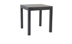 Gartentisch ausziehbar Dallas in grau und Anthrazit, ausziehbar auf ca. 144 cm