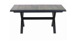 Gartentisch Corido in Anthrazit mit Keramik-Platte