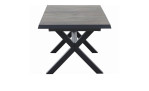 Gartentisch Corido in Anthrazit mit Keramik-Platte, Draufsicht