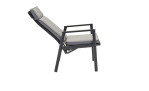 Gartenstuhl Miro von LC Garden, in Grau/Anthrazit inkl. Auflage, Ansicht der Funktion