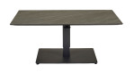 Gartentisch Bari von LC Garden, höhenverstellbar, Platte aus gesintertem Stein