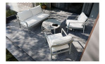 Gartenlounge-Set Giarre von outdoor in beige-taupe, 4-teilig