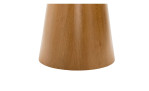 Moderner, kegelförmiger Holzfuß für den Gartentisch „Alfredo“ für den Außenbereich; passt gut zu einer Tischplatte in Holzoptik (nicht im Lieferumfang enthalten/nicht abgebildet).