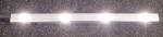 LED Unterbauleuchte "Aragon" ca 550 mm titanfarbig