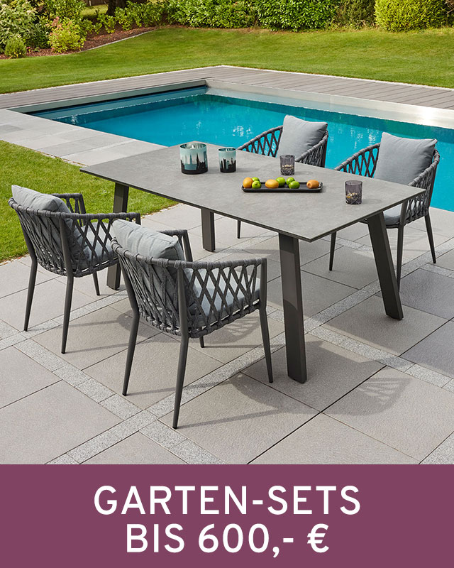 clevva Garten-Sets bis 600,- €