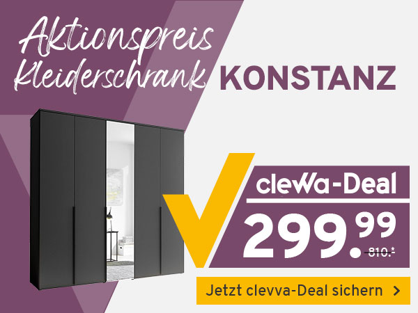 Aktionspreis Kleiderschrank Konstanz