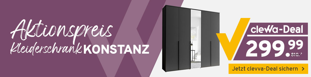 Aktionspreis Kleiderschrank Konstanz