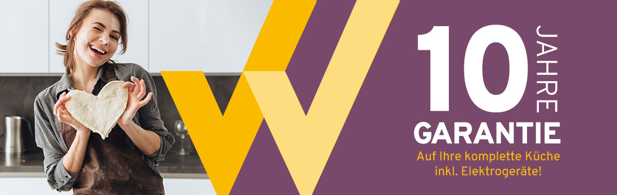 Banner 10 Jahre Küchen-Garantie